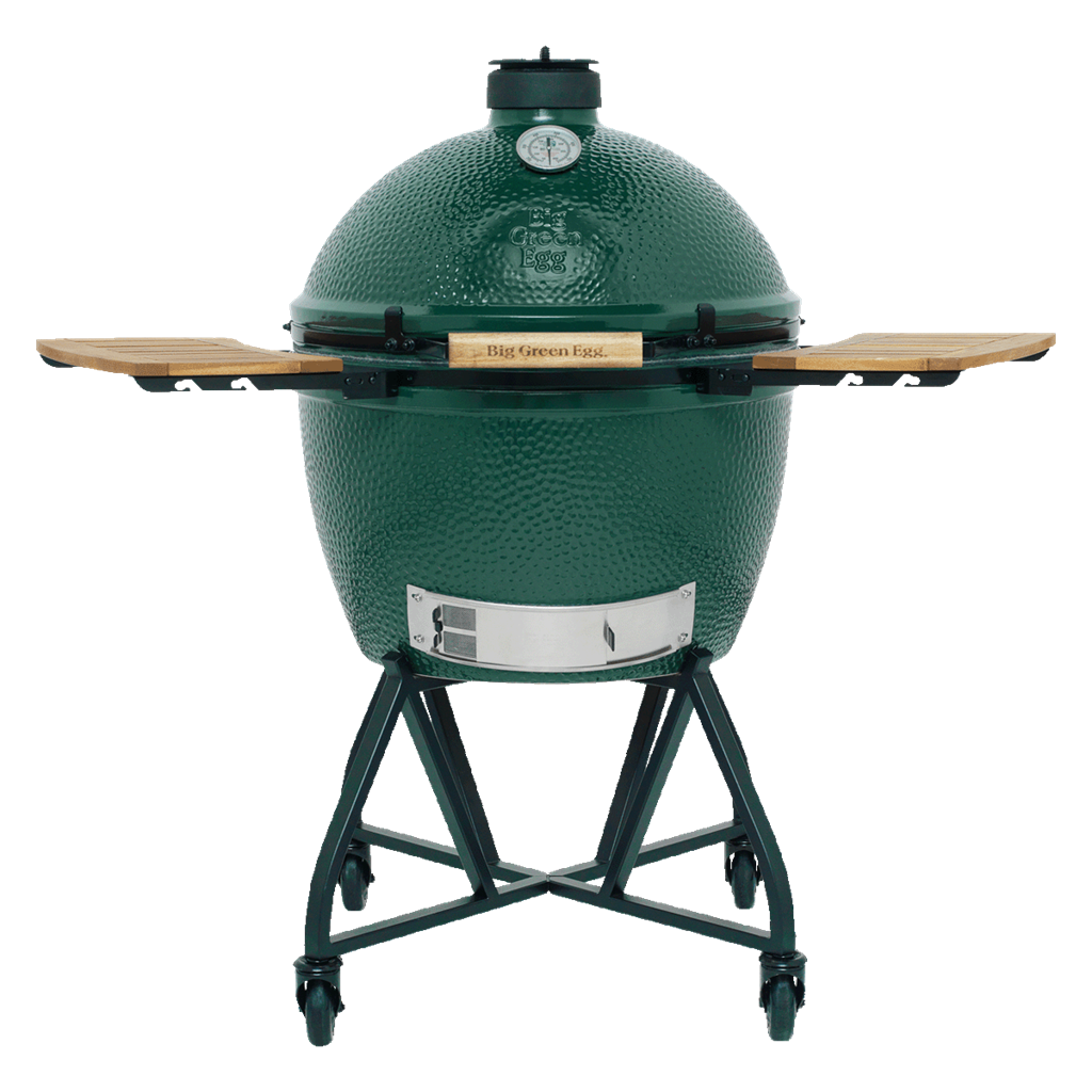 XLarge Big Green Egg комплект със стойка и масички